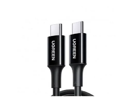 كابل UGREEN USB-C 2.0 شحن 100W 1m (أسود)US300