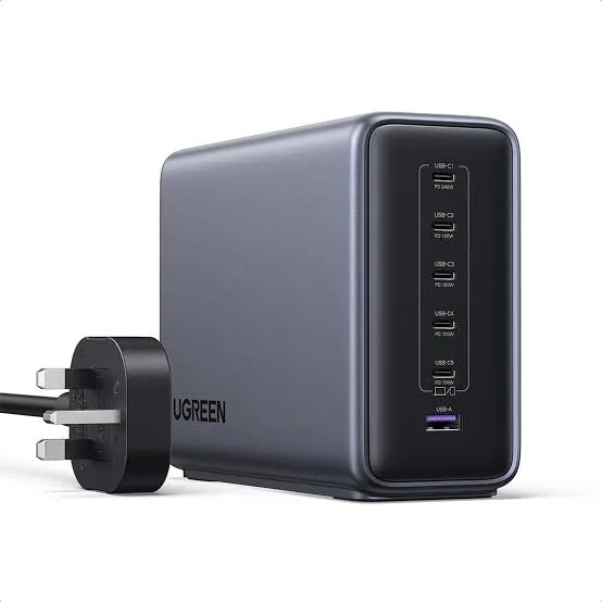 UGREEN 500W 6-منفذ GaN مكتبي سريع شاحن UK