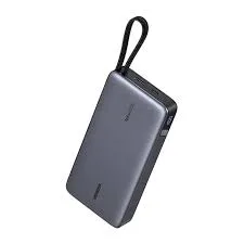 شاحن متنقل UGREEN 25000mAh 140W مع مدمج كابل أسود