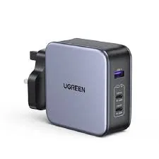 UGREEN Nexode GaN سريع شاحن 140W مع USB CC كابل (3-منفذ)CD289