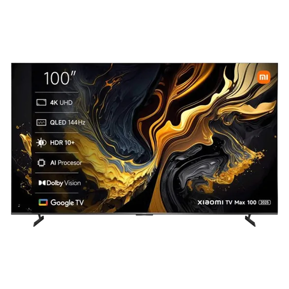 Xiaomi QLED تلفزيون ذكي — 100 بوصة, 4K, 144Hz