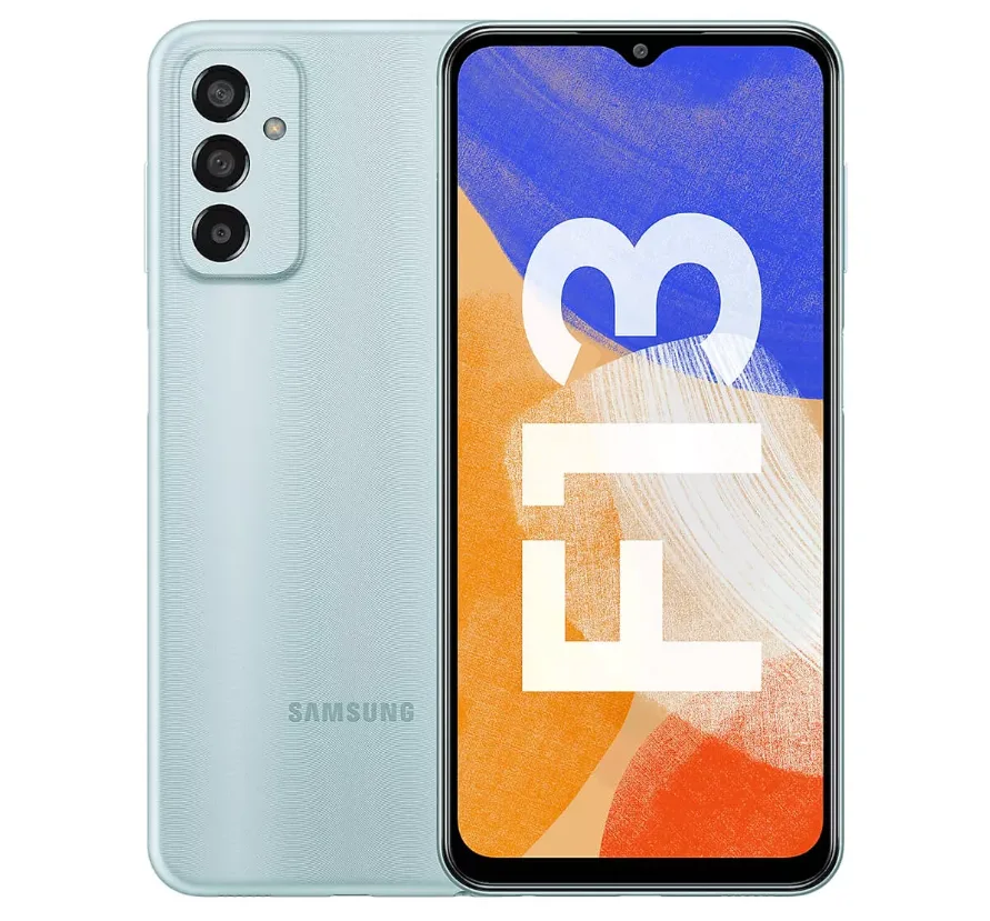هاتف سامسونج Galaxy F13 (رام 4 جيجابايت + ذاكرة 128 جيجابايت)-أزرق
