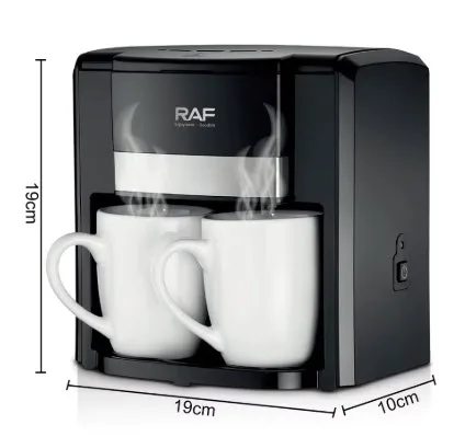 RAF كهربائي Coffee ماكينة Espresso ماكينة قهوة محمول Household Use ماكينة قهوة مع أكواب