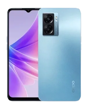هاتف OPPO A77 5G | ذاكرة 4 جيجا بايت | سعة تخزين 64 | فايف جي -أزرق